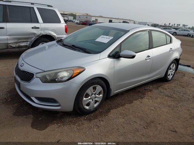 KNAFX4A61G5497456 KIA FORTE LX