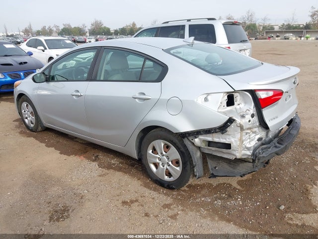 KNAFX4A61G5497456 KIA FORTE LX