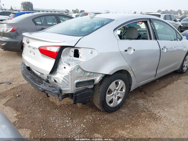 KNAFX4A61G5497456 KIA FORTE LX