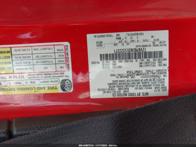 2014 FORD MUSTANG 1ZVBP8EM2E5222271 Photo 8