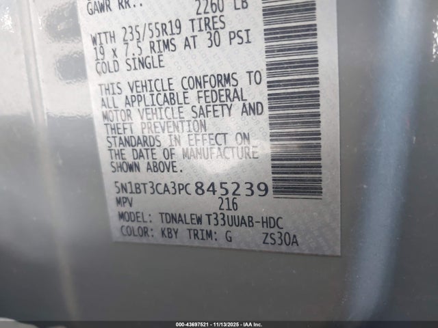 Nissan Rogue Sl Fwd 2023 5N1BT3CA3PC845239 Image 25