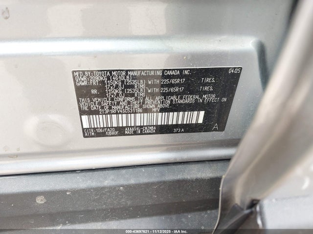 Toyota Rav4 Xle 2025 2T3P1RFV4SC531186 Image 23