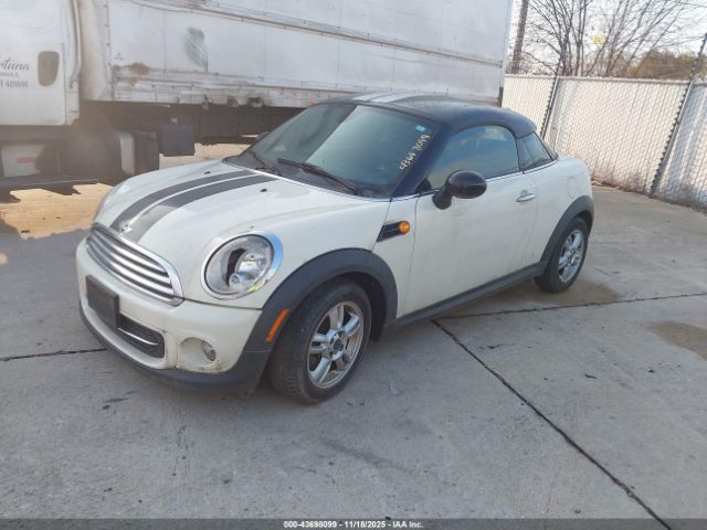 2012 MINI COOPER WMWSX1C52CT300155 Photo 1