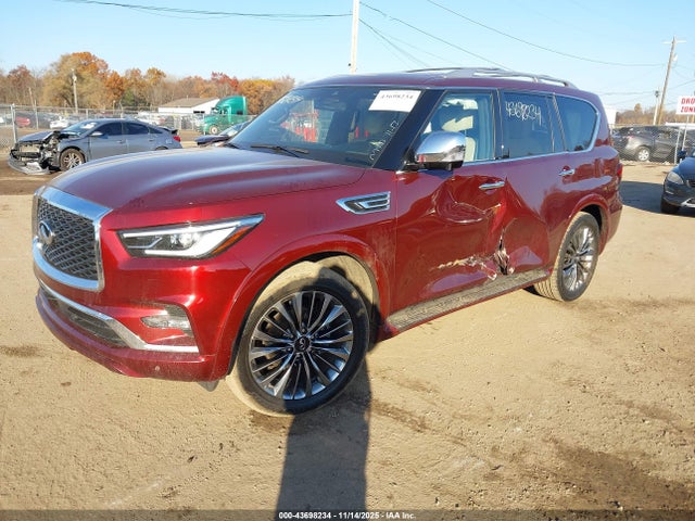 43698234 :رقم المزاد ، JN8AZ2BEXM9267070 vin ، 2021 Infiniti Qx80 Sensory Awd مزاد بيع