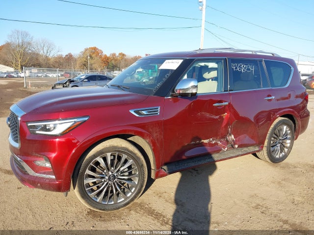 43698234 :رقم المزاد ، JN8AZ2BEXM9267070 vin ، 2021 Infiniti Qx80 Sensory Awd مزاد بيع
