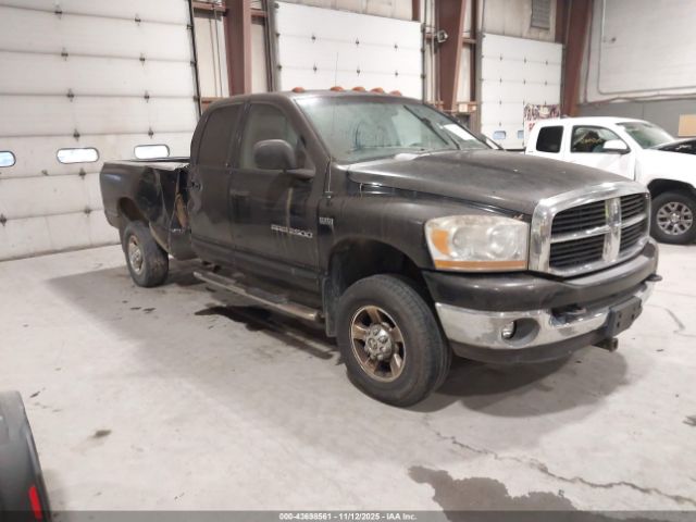 2006 DODGE RAM 2500 3D7KS28D66G106825