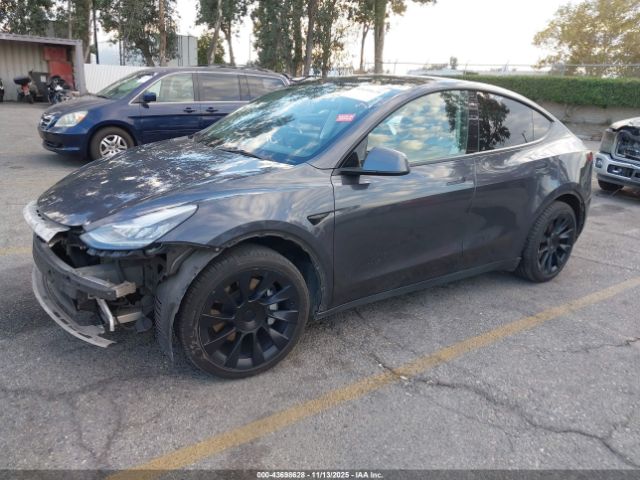 2021 TESLA MODEL Y 5YJYGAEE8MF192669 Photo 1
