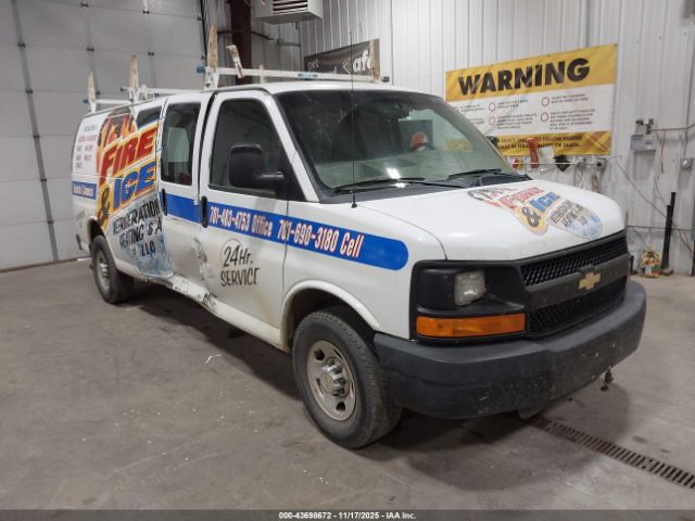 2013 CHEVROLET EXPRESS 2500 1GCWGGCGXD1123442