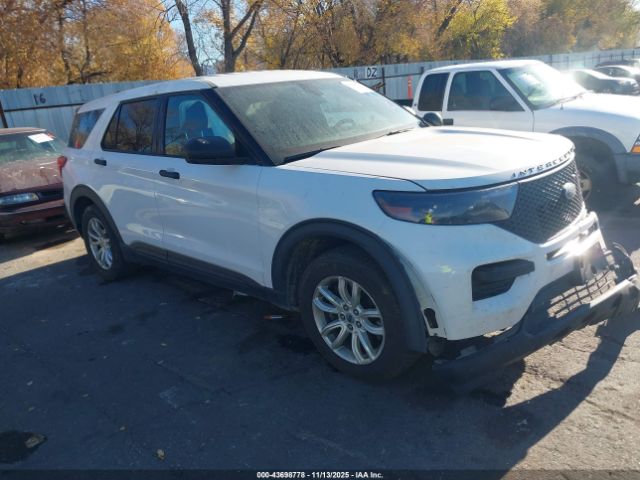 2021 FORD POLICE INTERCEPTOR UTILITY 1FM5K8AC6MGC21053