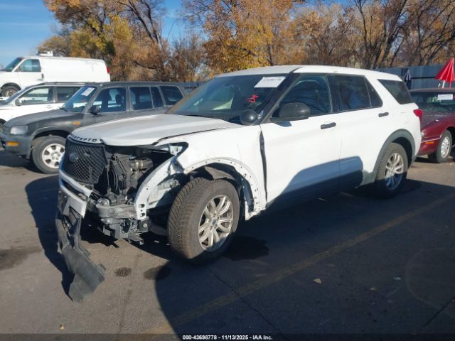 2021 FORD POLICE INTERCEPTOR UTILITY 1FM5K8AC6MGC21053 Photo 1