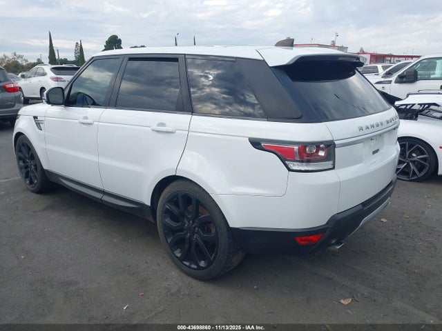 Aukcja sprzedaży 2017 Land Rover Range Rover Sport 3.0l V6 Supercharged Hse, vin: SALWR2FV7HA130564, numer aukcji: 43698860