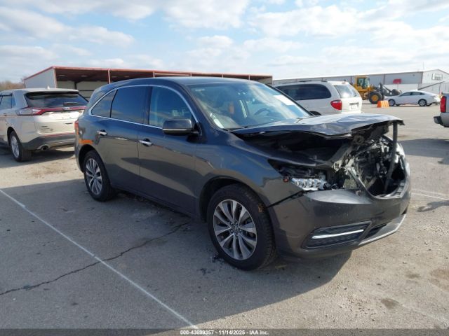 2015 ACURA MDX 5FRYD4H49FB001436 Photo 0