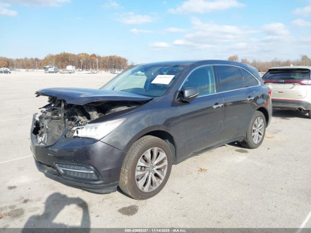 2015 ACURA MDX 5FRYD4H49FB001436 Photo 1
