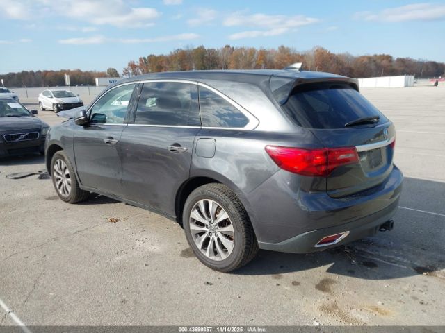 2015 ACURA MDX 5FRYD4H49FB001436 Photo 2
