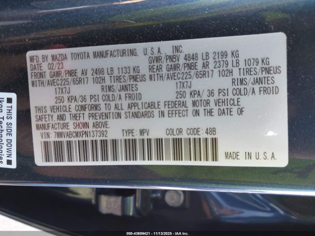 2023 MAZDA CX-50 7MMVABCMXPN137392 Photo 8