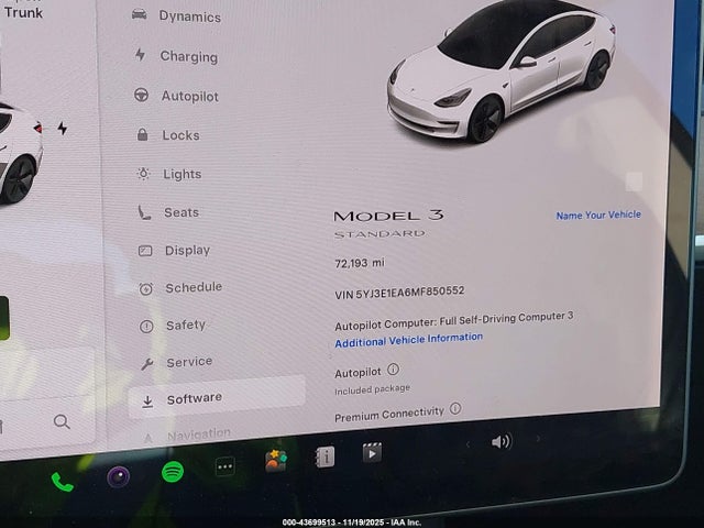 2021 TESLA MODEL 3 5YJ3E1EA6MF850552 Photo 6