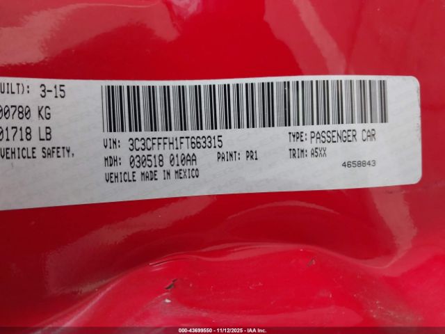 2015 FIAT 500 3C3CFFFH1FT663315 Photo 8