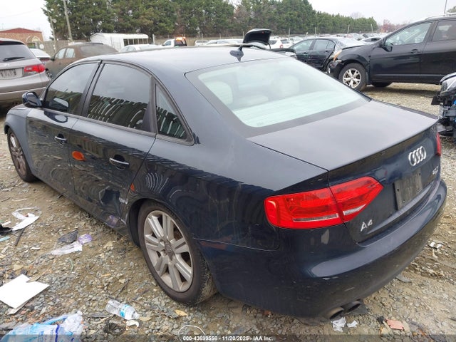 2011 AUDI A4 WAUBFAFL4BN022021 Photo 2