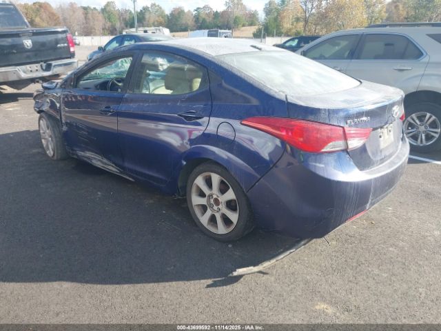 2013 HYUNDAI ELANTRA 5NPDH4AE8DH184897 Photo 2