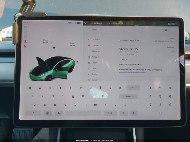 2020 TESLA MODEL 3 5YJ3E1EB0LF588907 Photo 6