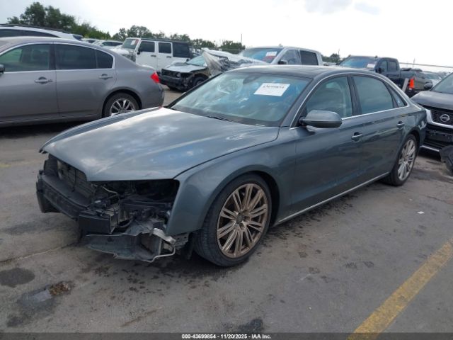 2014 AUDI A8 L WAURGAFD9EN012884 Photo 1