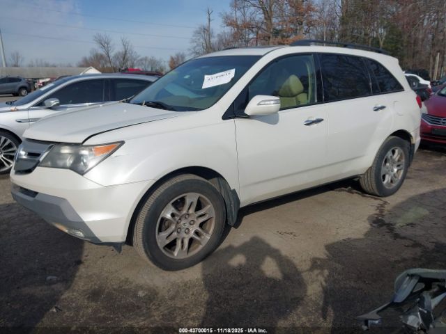 2008 ACURA MDX 2HNYD28458H524532 Photo 1