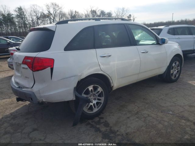 2008 ACURA MDX 2HNYD28458H524532 Photo 3