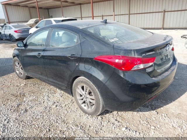 2011 HYUNDAI ELANTRA KMHDH4AE3BU080834 Photo 2