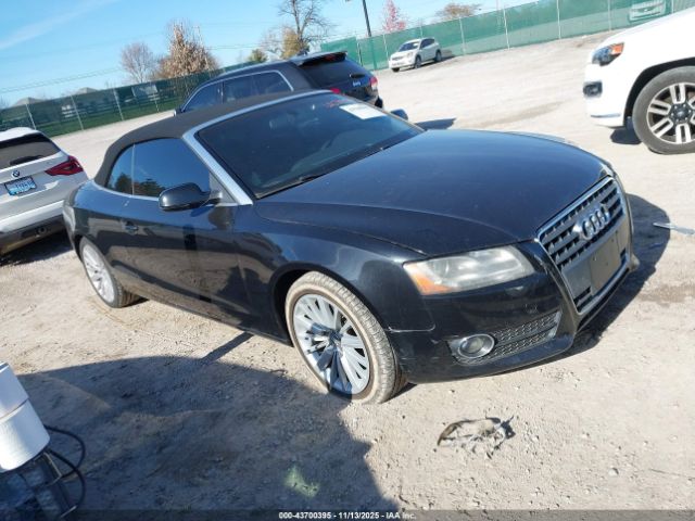 2012 AUDI A5 WAULFAFH3CN004918