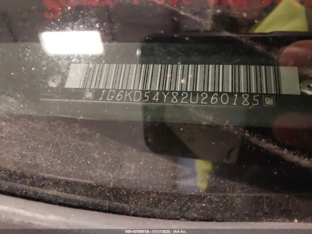 2002 CADILLAC DEVILLE 1G6KD54Y82U260185 Photo 8