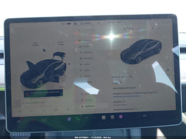 2023 TESLA MODEL 3 5YJ3E1EA0PF582327 Photo 6