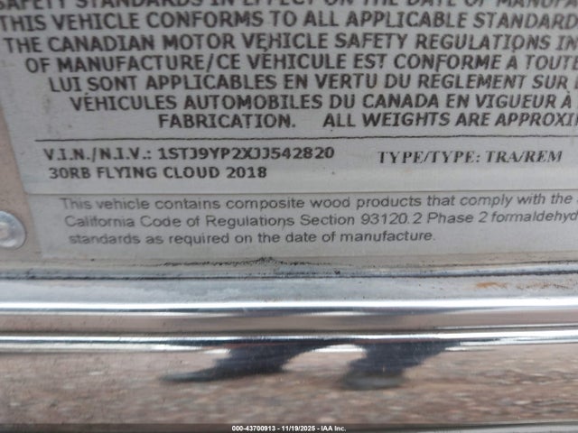1STJ9YP2XJJ542820 Airstream Other