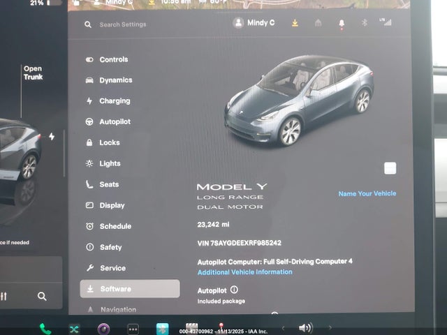 2024 TESLA MODEL Y 7SAYGDEEXRF985242 Photo 6