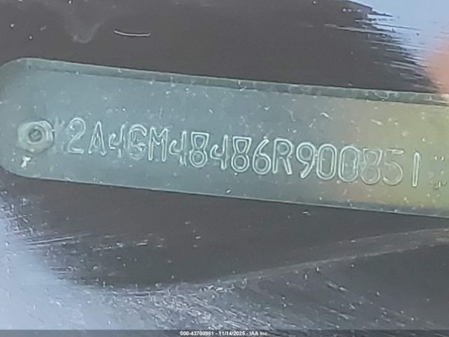 2006 CHRYSLER PACIFICA 2A4GM48486R900851 Photo 8