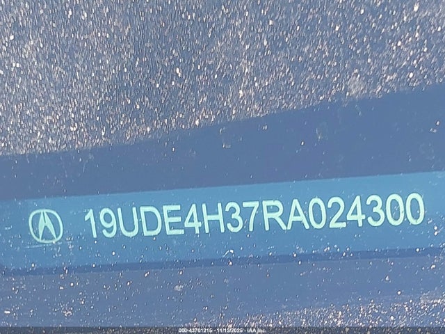 43701215 :رقم المزاد ، 19UDE4H37RA024300 vin ، 2024 Acura Integra A-spec مزاد بيع