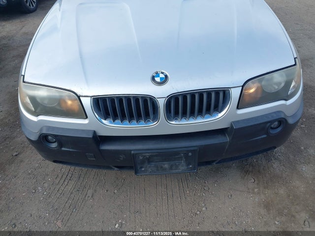 2005 Bmw X3 3.0i მანქანა იყიდება აუქციონზე, vin: WBXPA93425WD14693, აუქციონის ნომერი: 43701227