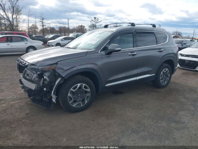2022 HYUNDAI SANTA FE HYBRID KM8S2DA14NU026260 Photo 1