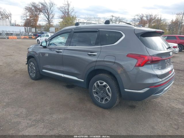 2022 HYUNDAI SANTA FE HYBRID KM8S2DA14NU026260 Photo 2