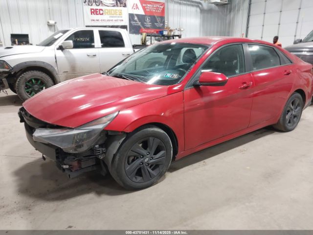 2021 HYUNDAI ELANTRA 5NPLL4AG9MH041792 Photo 1