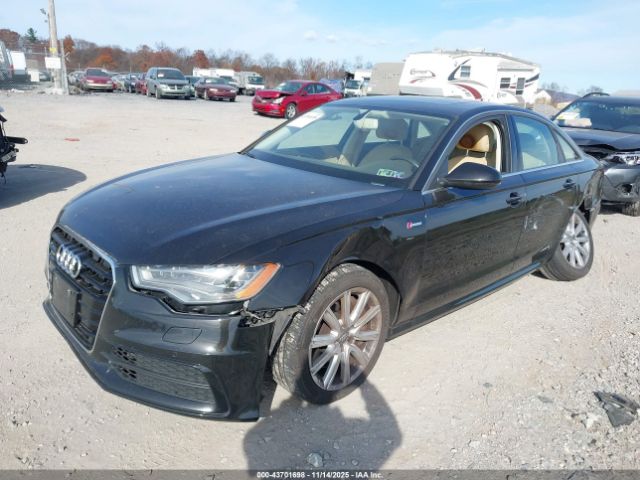 2013 AUDI A6 WAUHGAFC1DN120885 Photo 1