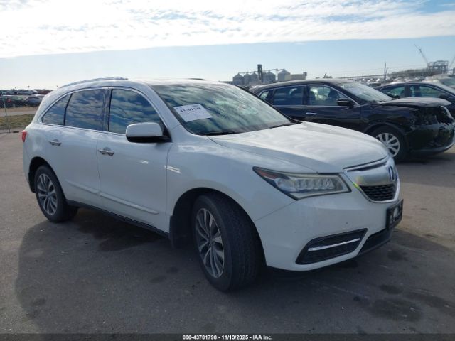 2016 ACURA MDX 5FRYD4H4XGB001916
