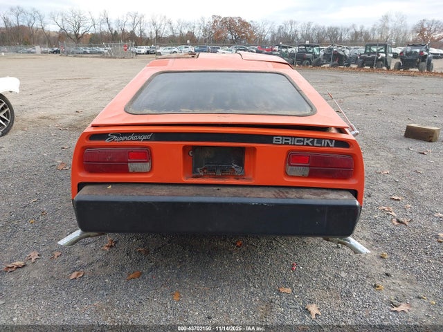 43702150 :رقم المزاد ، 000IIBX5S000784 vin ، 1975 Bricklin Sv-1 مزاد بيع