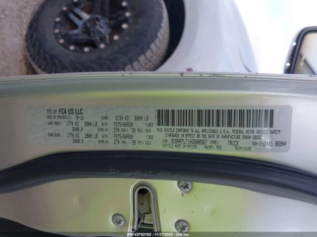 2017 RAM 1500 3C6RR7LT1HG508567 Photo 8