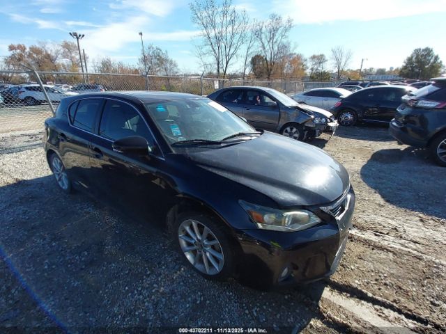 2012 LEXUS CT 200H JTHKD5BH6C2110670