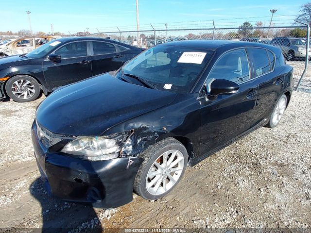 2012 LEXUS CT 200H JTHKD5BH6C2110670 Photo 1