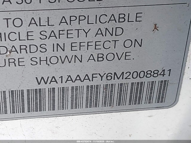 2021 AUDI Q5 WA1AAAFY6M2008841 Photo 8