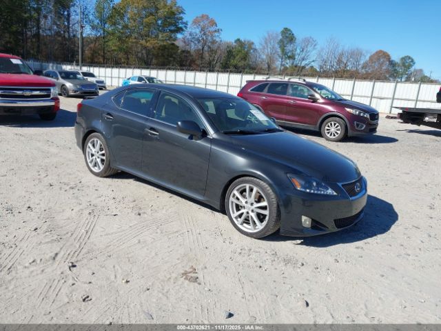 2006 LEXUS IS 250 JTHBK262565011822