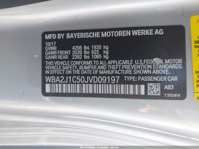 2018 BMW 230I WBA2J1C50JVD09197 Photo 8
