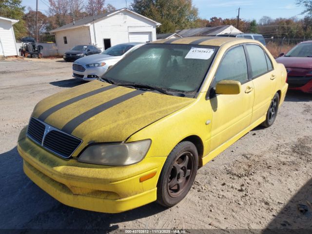 2002 MITSUBISHI LANCER JA3AJ86E72U062749 Photo 1