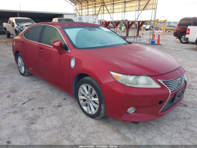 2013 LEXUS ES 300H JTHBW1GG8D2008940